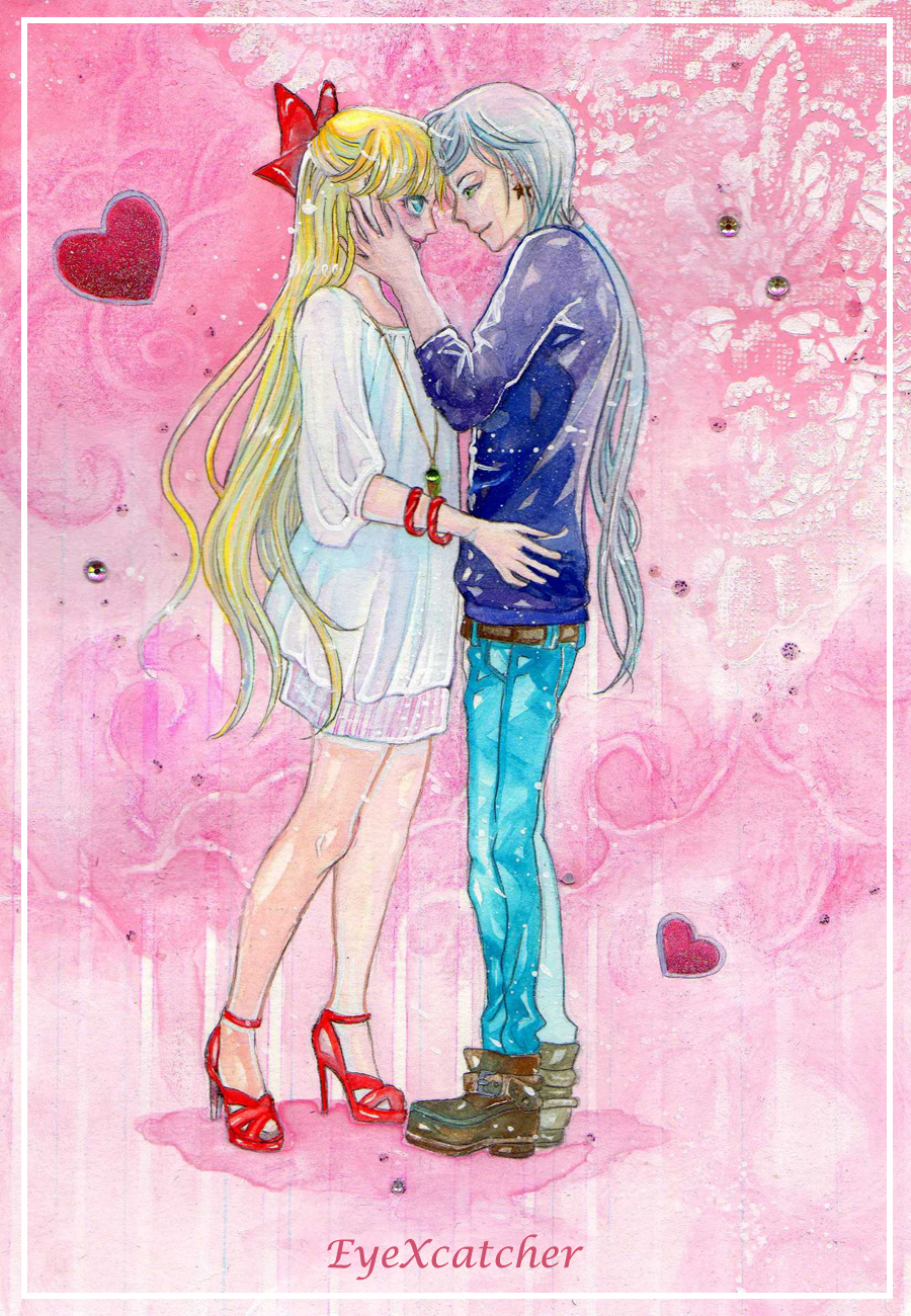 Minako and Yaten in Love