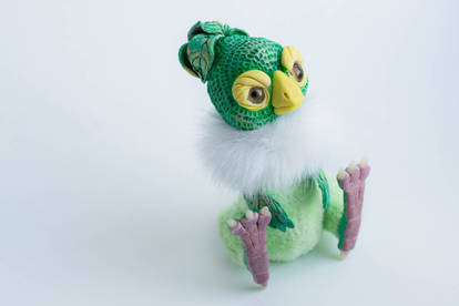 Mandrake Parrot OOAK doll