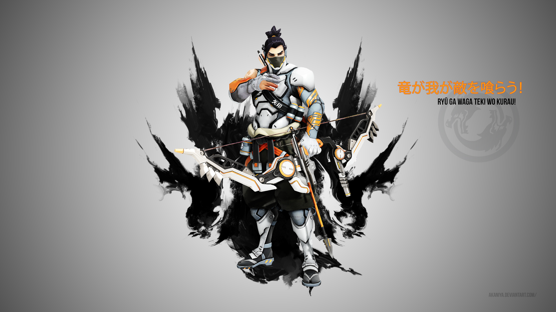 Overwatch Hanzo Wallpaper - Cyborgninja