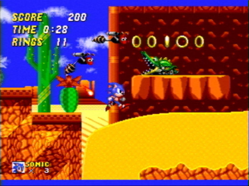 Something's wrong with my Sonic 2 Nick Arcade copy by DoppGu on DeviantArt