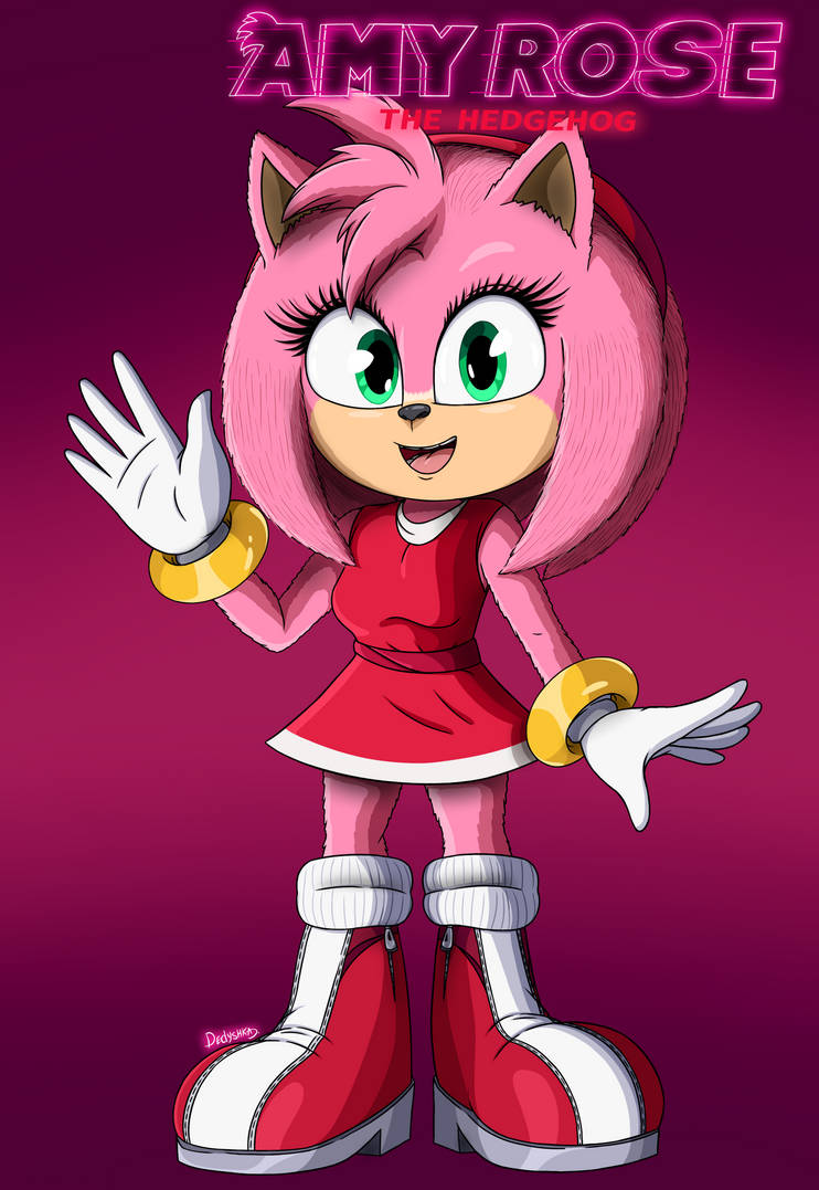 Movie Amy Rose by Dedys89 on DeviantArt