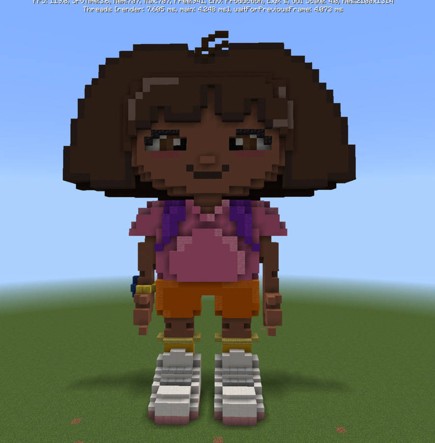 Minecraft Dora by Dedys89 on DeviantArt