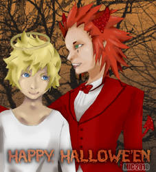 Happy Hallowe'en Aku+Roku