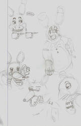 Five Nights at Freddy's Manual Doodles