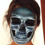 X-ray skull facepaint