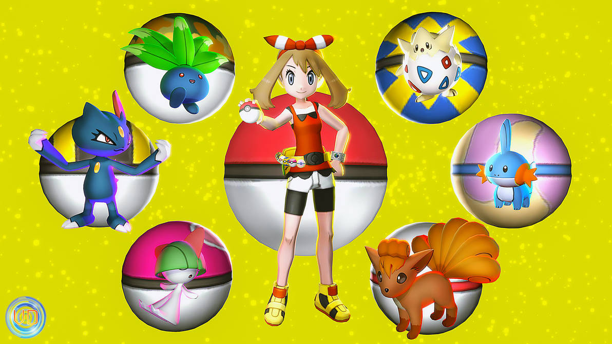 Pokemon Basic Team by Samarium-Art on DeviantArt