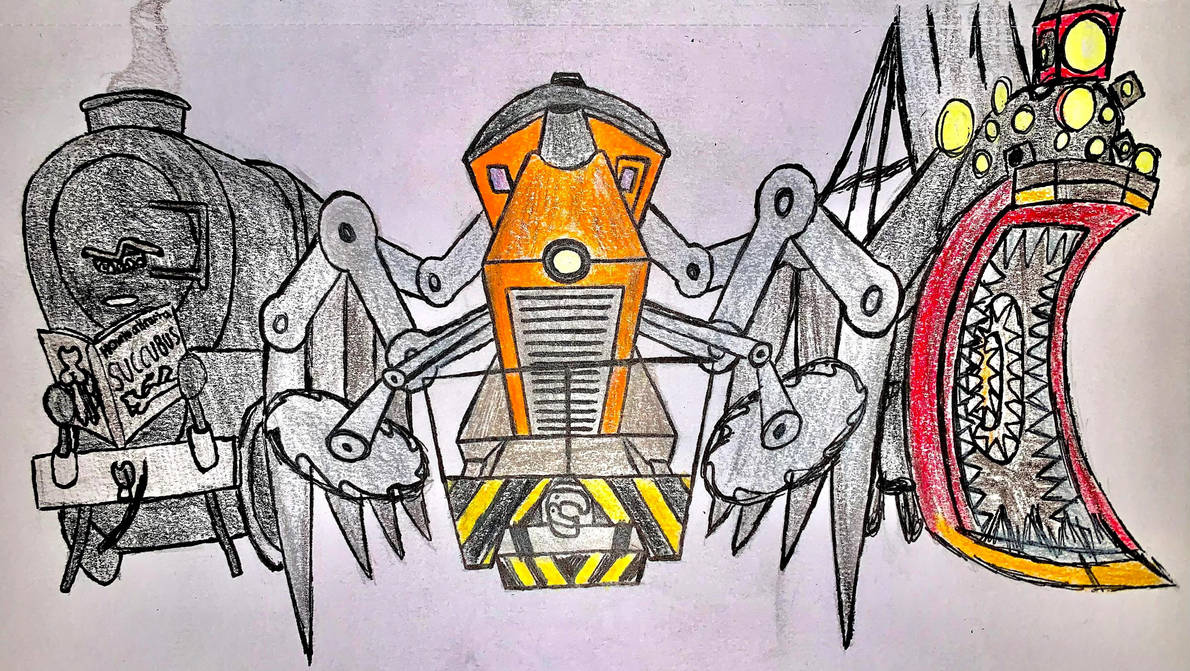 Evil Engine Falkitty Character Lineup - Evil Engines by FalkB2010 on DeviantArt