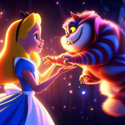 Alice and The Cheshire Cat #1