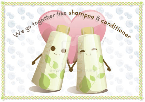 Card: Like Shampoo and Conditioner
