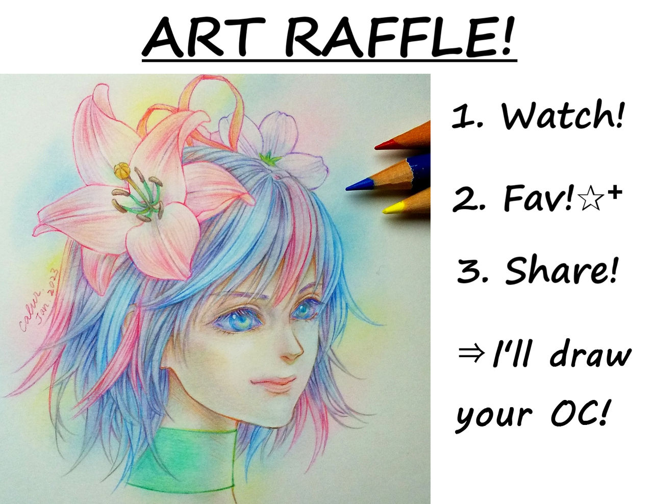 Art Raffle! by Calur on DeviantArt