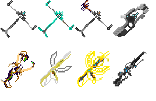 Minecraft Swords by hermitpixels424 on Newgrounds