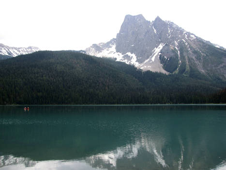 Emerald Lake Canoeists