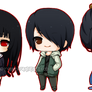 Hell Girl mini chibi set