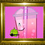 SodaDiana hugging Om Nom (Picture Frame)