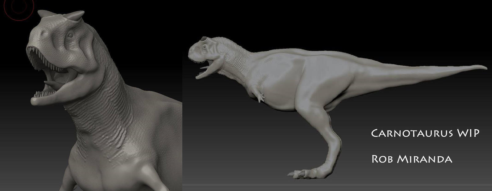 Carnotaurus WIP 2