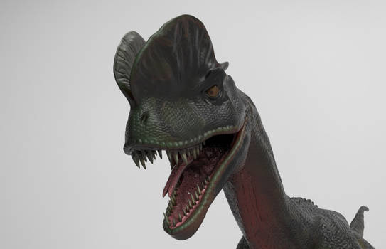 Dilophosaurus Close up.....