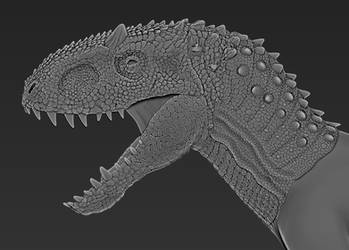 Indominus Rex side view new scales