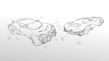 car sketch