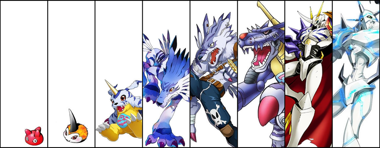 Gamon Evolution Gabumon - Evolution by Helsona on DeviantArt