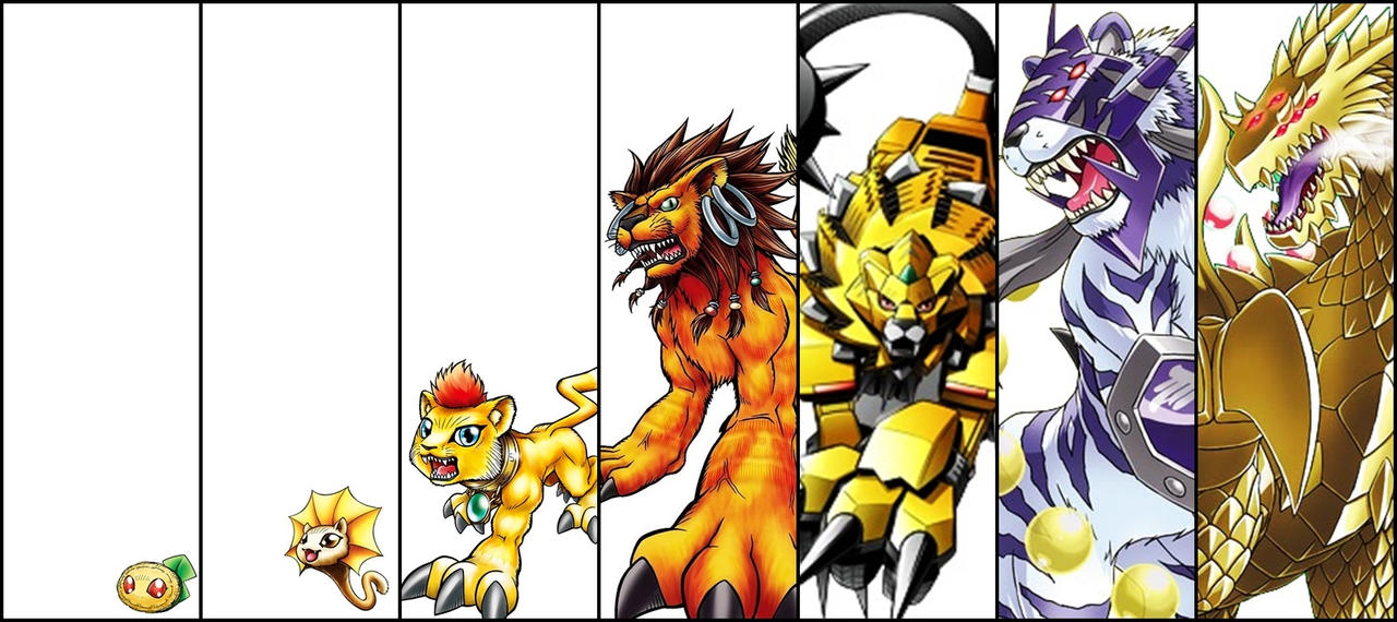 Lizardmon Evolution Liollmon - Evolution by Helsona on DeviantArt