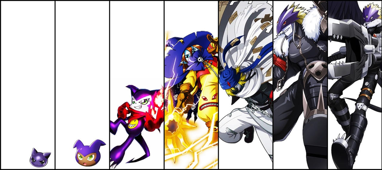 Impmon Evolution by Helsona on DeviantArt