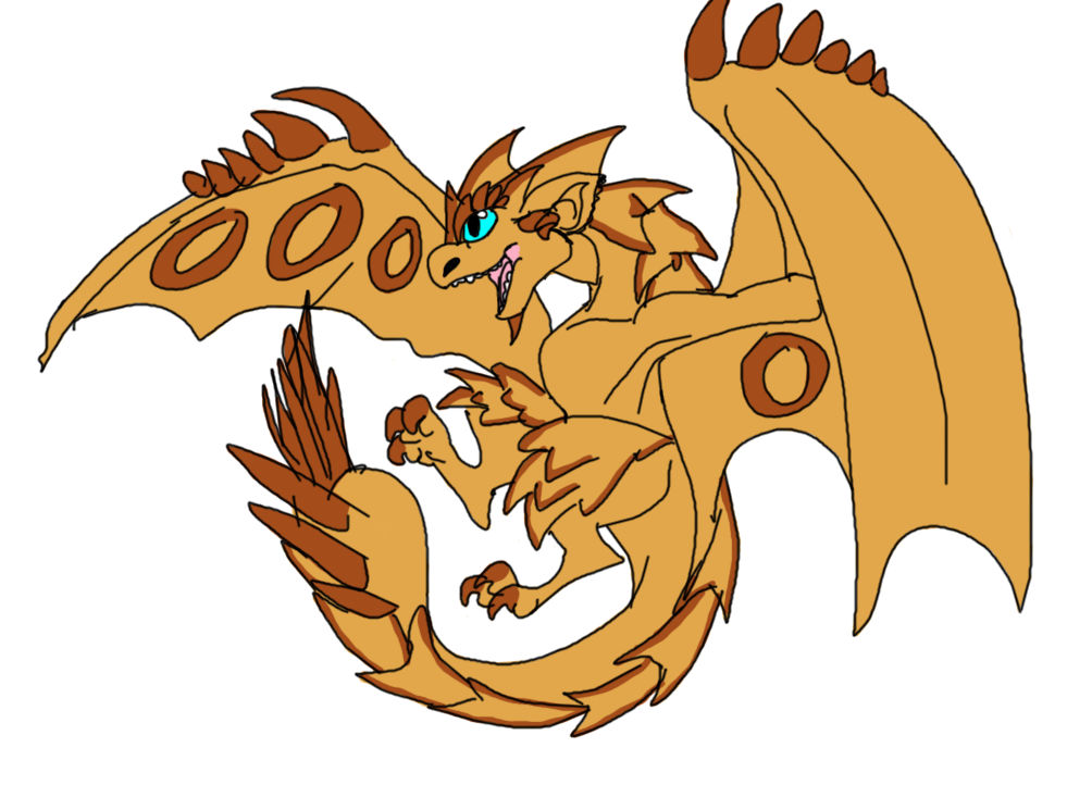 Golden rathian by AshUTM1002 on DeviantArt
