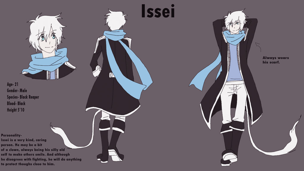 Issei Reference sheet by AshUTM1002 on DeviantArt