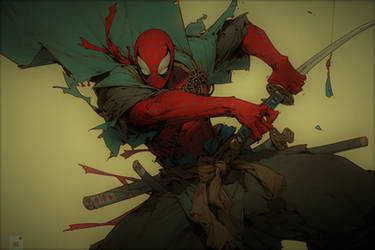 Spiderman Samurai