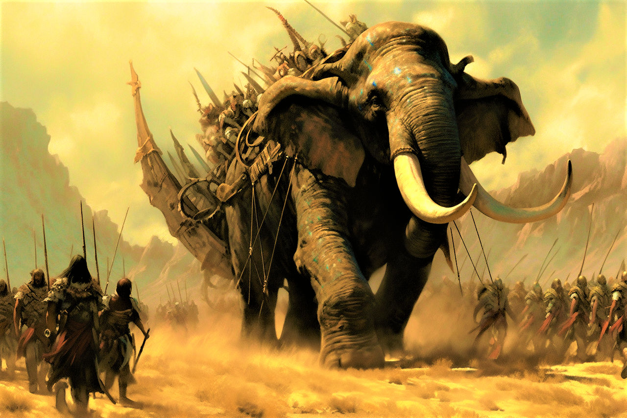 Oliphaunt by laietano on DeviantArt