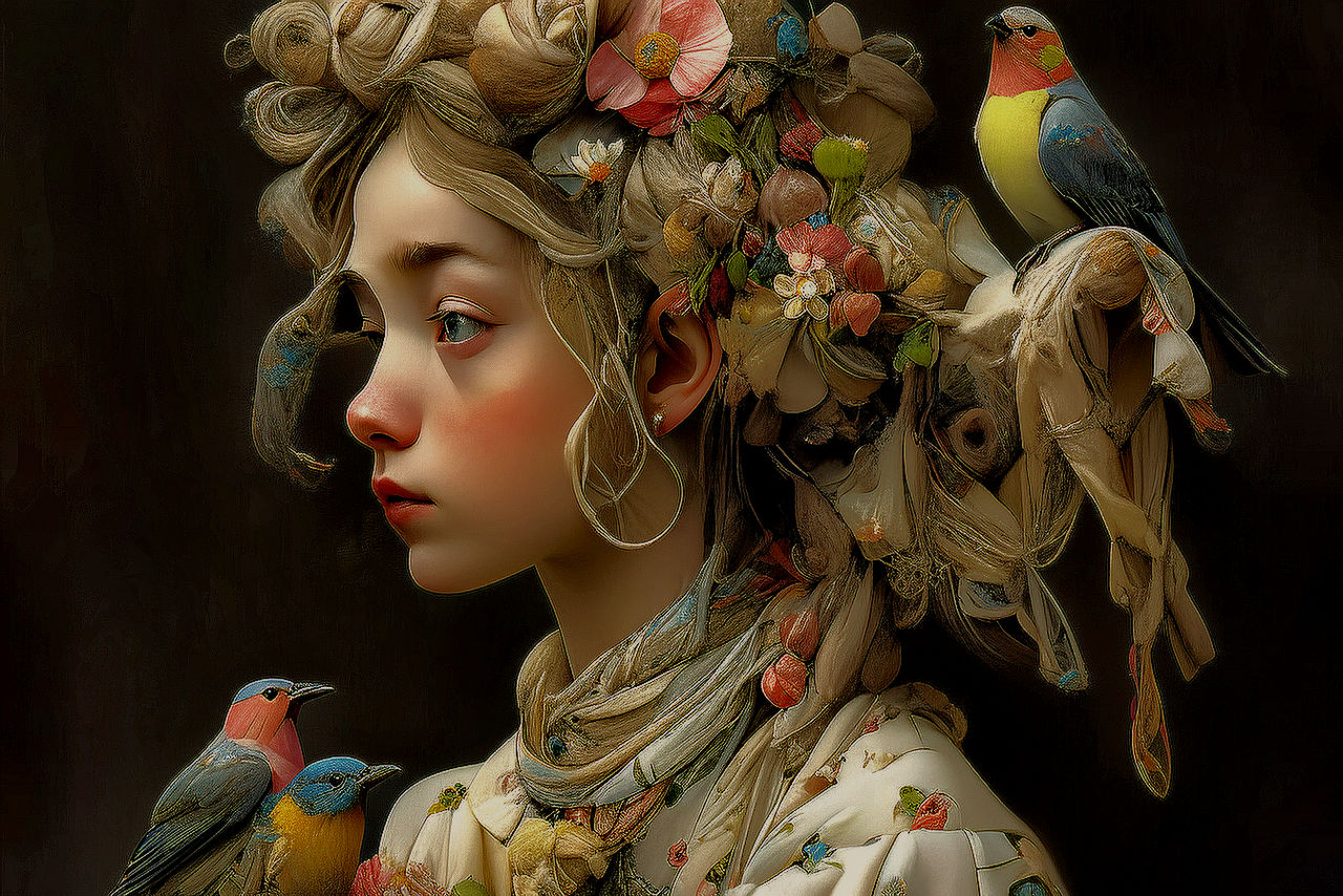 Spring portrait by laietano on DeviantArt