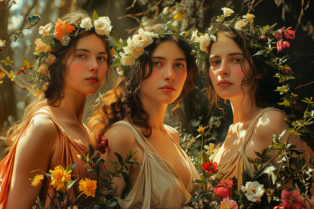 Pre Nymph Forest nymphs by laietano on DeviantArt