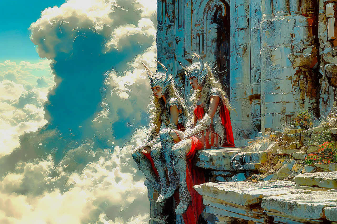 The Ainur daughters by laietano on DeviantArt