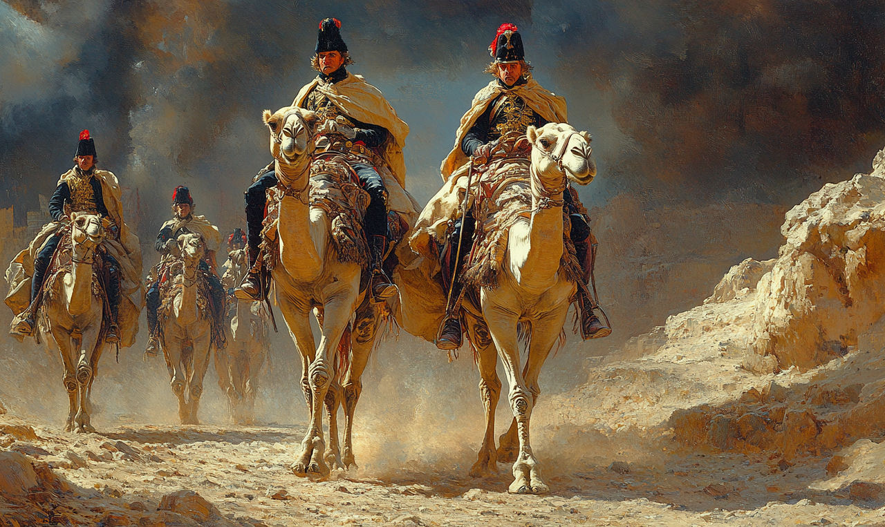 Troop Riding French troops riding camels by laietano on DeviantArt