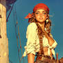 Pirate woman of the Azores