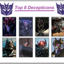 ...: My Top 8 Decepticons :...