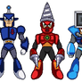 Megaman Cossack robots