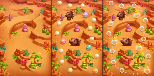 Candy Desert Art