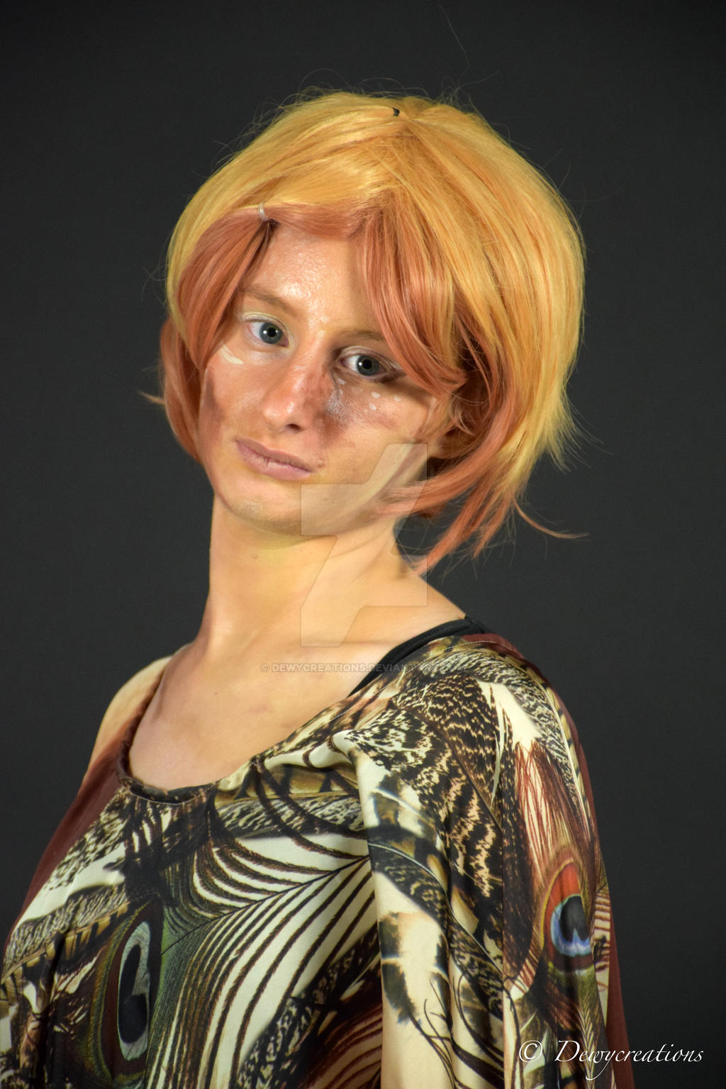 Human deer portrait by dewycreations on DeviantArt
