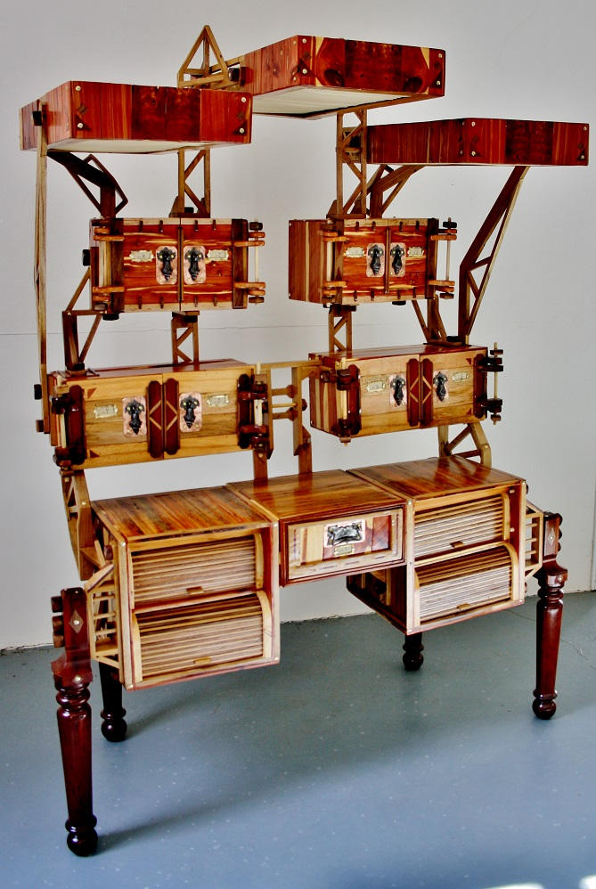 Steampunk Desk By Blisterflash On Deviantart