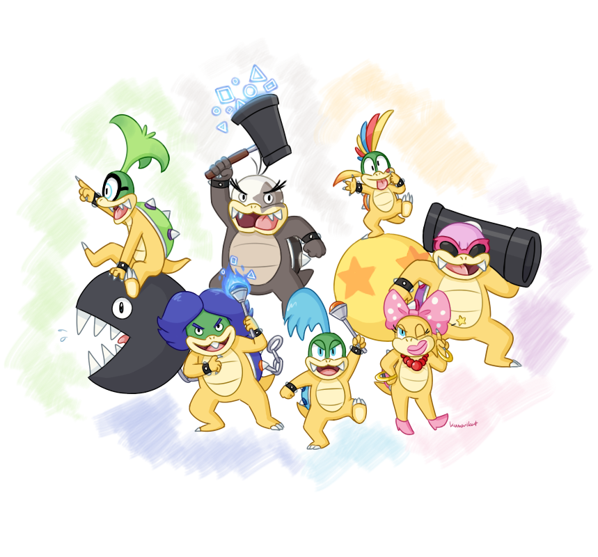 The Koopalings by KumariKat on DeviantArt