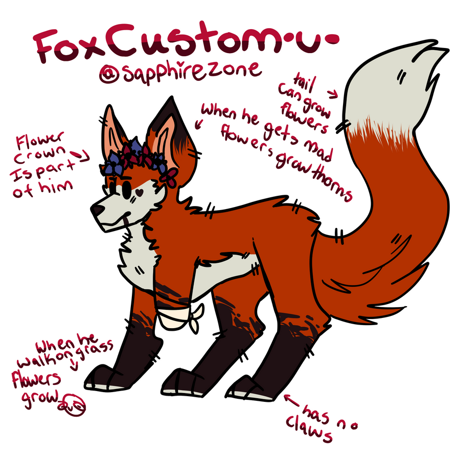 Fox Custom Fox custom by SapphireZone on DeviantArt