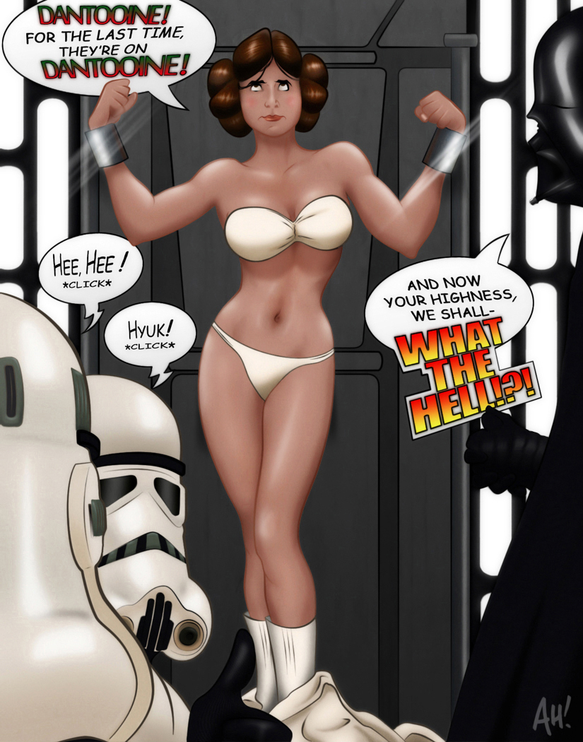 Adam Hughes' Leia coloration