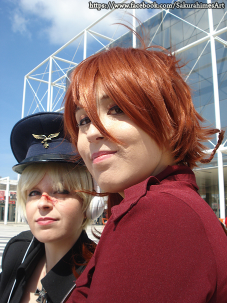 nyo!Germany nyo!Italy 2p cosplay