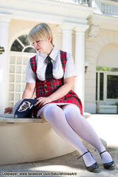 Nyo!Germany gakuen cosplay