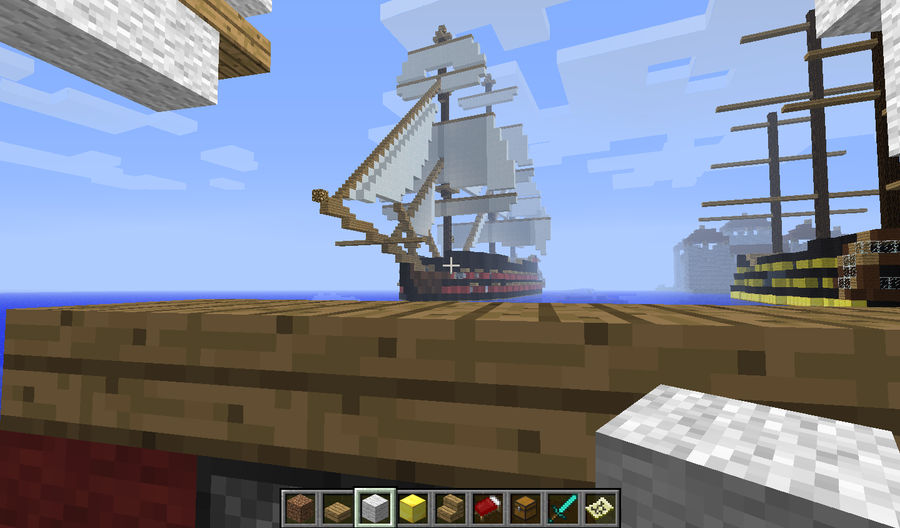 Minecraft ship of the line #3