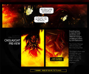 Onslaught Comic - Preview