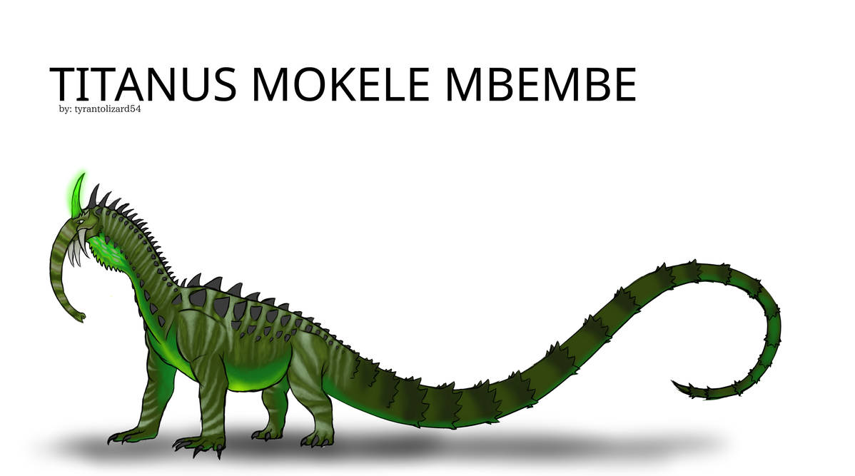Titanus Mokele Mbembe (by Gugenhem98) : r/Monsterverse