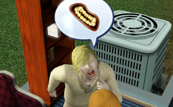 sims 3 - show your teeth