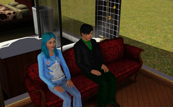 Sims 3 - Lucette and Erich