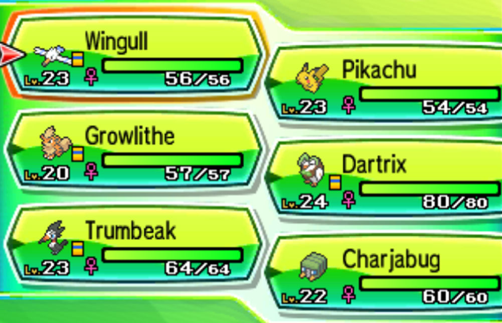 Pokemon Ultra Sun team (update) by moonofheaven1 on DeviantArt